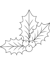 Christmas wouldn't be christmas without a sprig of mistletoe hanging in the doorway! Holly Coloring Pages Best Coloring Pages For Kids