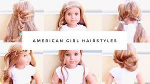 In this video from stephenswodadancer we learn how to do a hairstyle on the american girl doll mia. Simple Fun Easy American Girl Doll Hairstyles Youtube