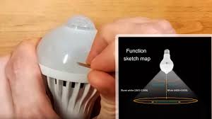 The downside is that led security lights are often dimmer, which can be a deal breaker if you want to illuminate a big area or startle. E27 Led Light Bulb With Ir Motion Sensor Unboxing Disassembly Lamp With Ir Motion Sensor Youtube