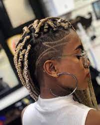 This shaved head design can compliment any haircut and it looks great on all hair types. Box Braids With Shaved Sides 21 Stylish Ways To Rock The Look