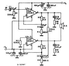 35 Watt Power Amplifier Electronic Project Using Tda2030 Subwoofer Amplifier Amplifier Circuit Diagram