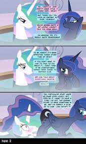 81218 - suggestive, artist:anonymous, princess celestia, princess luna,  alicorn, pony, comic:stay with me sister, bath, bedroom eyes, blushing,  comic, estrus, eyes on the prize, female, incest, lesbian, looking at butt,  looking back,