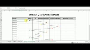Eine excel vorlage habe ich nicht, wenn mir mehr zeit bleibt rechne ich gerne nach, . Excel Vorlage Starken Schwachen Analyse Hanseatic Business School