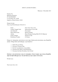 Contoh surat lamaran kerja dan cv. Pdf Surat Lamaran Kerja Makassar 5 Desember 2013 Nhinie Geperchi Academia Edu