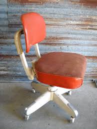 Vintage Steelcase Mid Century Tanker Style Rolling Office Chair Mediados De Siglo