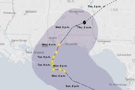 35 mph public advisory #6 800 am pdt: Map Hurricane Sally S Path And Rainfall The New York Times