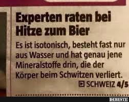 Experten Raten Bei Hitze Zum Bier Lustige Bilder Sprüche Witze