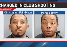 Two charged in connection to local club shooting