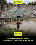 While many people complained about the polluted Ajnar River ...