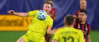 Walker zimmerman (nashville sc) right footed shot from the centre of the box to the bottom left corner following a set piece situation. Nashville Sc 4 Atlanta United 2 2020 Mls Match Recap Mlssoccer Com