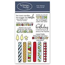 With befunky's card maker, you can easily make your own handcrafted cards. Buy Many Candles Clear Stamps Photopolymer Stamps Clear Rubber Stamps Birthday Stamps For Card Making Online In Turkey B07xzpk7r8
