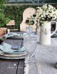 Shop our best selection of farmhouse & cottage style kitchen and dining room tables to reflect your style and inspire your home. Six Tips For A Charming Simple Farmhouse Table Setting