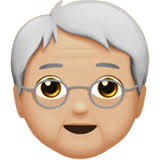 Older Person Medium Light Skin Tone On Apple Ios 12 1 Light Medium Skin Tone Light Skin Tone Old Man Emoji