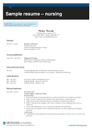 Student Nurse Curriculum Vitae Templates At Allbusinesstemplates Com