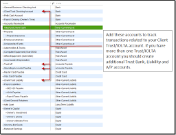 Quickbooks Chart Of Accounts Template Real Estate Www