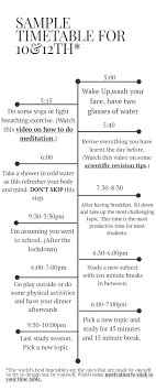 How To Make A Study Time Table Study Time Table Study Timetable Template Study Time