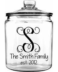 Food Storage Sales Personalized Cookie Jar Glass Cookie Jars Cookie Jar Gifts