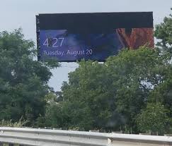 The Computer That Controls This Billboard Went To The Lock