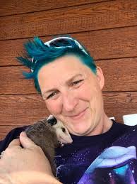 Crouton ,the opossum, not quite ready to be wild, gets plenty of playtime  to learn valuable skills for when he's released,"❤️