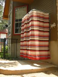 Search for outdoor shower enclosure. Outdoor Shower Curtain Rod U Shaped Diy Outdoor Shower Outdoor Shower Outdoor Shower Enclosure