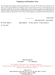 The pregnancy test verification form is to be completed by health department clinic staff and given to the client to take to the medicaid office to verify test results. 23 Real Fake Pregnant Papers Pregnancy Verification á… Templatelab