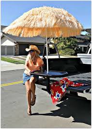 The Ez Hitch Tailgate Table Is A Trailer Hitch Supported Table That Takes Less Than A Minute To Set Up And You Don T Need A Single Tool Trailer Hitch Fishing Umbrella