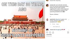 It was a black film canister, rattling around the bottom. Silence Meet Satire Netizens Meme Makers Take On Tiananmen Blackout Coconuts Hong Kong