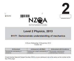 2013 Ncea Mechanics Exam And Answers Physicstube