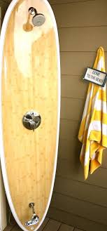 Surfboard Outdoor Shower Outdoor Shower Walkin Private Decoracao De Prancha De Surfe Chuveiro Ao Ar Livre Surf Decor