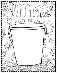 Choose from pictures of children swimming, building sandcastles at the beach, swimming in a pool, eating picnics, summer camp activities like canoeing and sailing, and sitting around the campfire toasting marshmallows! Summer Bucket List Coloring Page Summer Bucket List Pinterest Summer Coloring Pages Summer Bucket Lists Coloring Pages