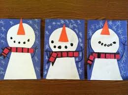 Snowman Craft Love The Idea Of The Shapes Concept Circle Triangle Rectangle Squares Snowman Crafts Preschool Winter Crafts Preschool Winter Preschool