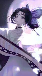 Jump Comics Kimetsu No Yaiba Kochou Shinobu Wallpaper Free Wallpaper Download Free Wallpapers Anime Wallpaper Aesthetic Anime Kawaii Wallpaper