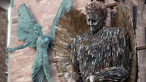 I didn't recognise it as yours for a second, wonder if you did anything differently. Knife Angel Sculpture Installed At Coventry Cathedral Bbc News