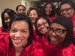 Gamma Mu Fam! Please help me wish the beautiful, intelligent, classy and  vivacious ladies of of IUP's Theta Beta Chapter's “Jentour” line a happy  41st Deltaversary!! SALUTE!