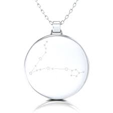 Sternzeichen Fische Kette Mit Gravur Anhanger Aus 925 Sterling Silber Mania Design