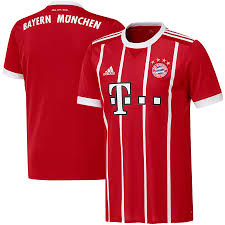 ʔɛf tseː ˈbaɪɐn ˈmʏnçn̩), fcb, bayern munich, or fc bayern. Bayern Munich Adidas 2017 18 Home Replica Jersey Red