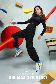 Introducing Air Max 270 React A New Take On Big Air That Keeps You Moving Forward With Comfy React In 2020 Air Max 270 Air Max Women Outfits Shoes