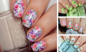 Top 10 pedicure nails✔the best nail art tutorial compilation. 50 Flower Nail Designs For Spring Stayglam