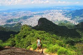 Hiking tour in the tijuca national park reaching the 2 of the highest peaks, tijuca peak (1.021m) and tijuca mirim (917m). Spacetraveller Activity Tijuca Peak Hiking Tour Rio De