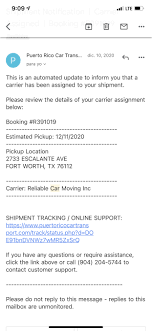 Flights to florida flights to toronto. Puerto Rico Car Transport Reviews 820 Reviews Of Puertoricocartransport Com
