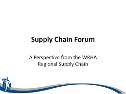 Supply Chain Forum Winnipeg Regional Health Authority