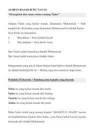 Siapa yang mengenal diri mengenal allah,syekh abdul qadir jailani,alfaqir dr.kh.ahmad sukris sarmadi. Ajaran Ilmu Nafas