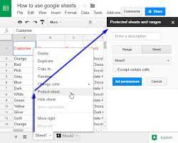 Sep 23, 2021 · hello friends, my name is apu pratiher, and in this article, we will understand how to lock and unlock cells in google sheets. Google Sheets Basics Share Move And Protect Google Sheets Ablebits Com