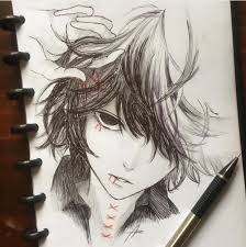 If An Angelic Being Fell From The Sky And Tried To Live In This World Of Ours I Think Even They Would Commit Many Wrongs Suzu Anime Boy Sketch Art Anime Digital, digital art, artwork, illustration, drawing, digital painting. anime boy sketch