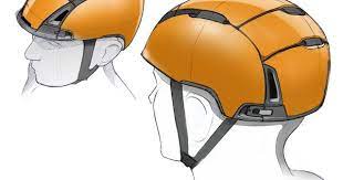 Helmet Render From Lautdesign Design Sketch Helmet Person Sketch