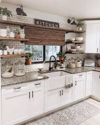 Rustic kitchen cabinet is a beautiful combination of country cottage and farmhouse decoration. The Top 98 Farmhouse Kitchen Ideas Interior Home And Design In 2021 Small Farmhouse Kitchen Farmhouse Kitchen Inspiration Home Decor Kitchen