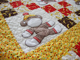 Virtual Show And Tell Sock Monkey Baby Quilt Quilt Addicts Anonymous