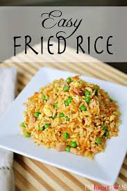 Easy Fried Rice Fried Rice Easy Recipes Asian Recipes