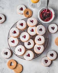 The main jelly belly factory is located (appropriately enough) at one jelly belly lane in fairfield, california. Berry Linzer Cookies Raspberry Heart Valentine S Day Austrian Desserts Hazelnut Baking