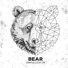 Set of polygon wild animals icons. 2 554 Geometric Bear Stock Illustrations Cliparts And Royalty Free Geometric Bear Vectors